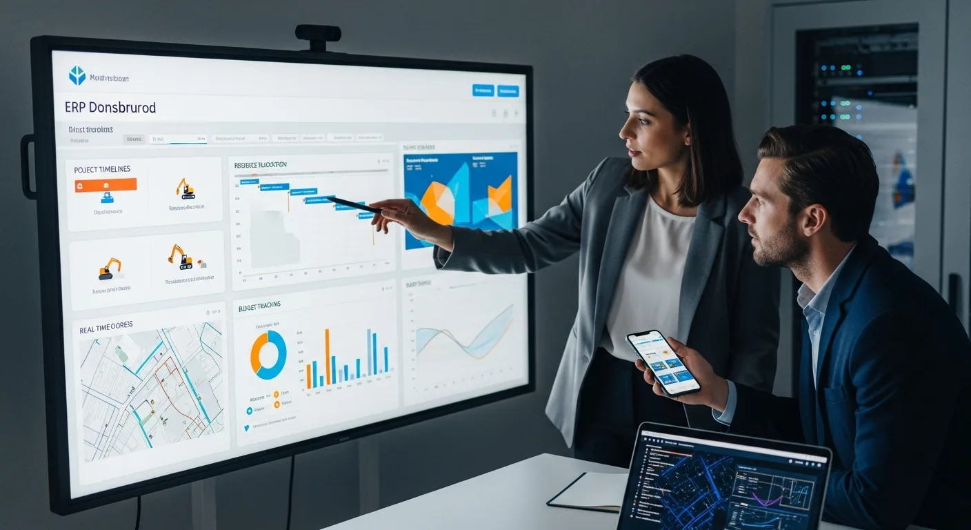 Cómo un ERP a la Medida Transforma la Gestión de Proyectos en Empresas de Construcción